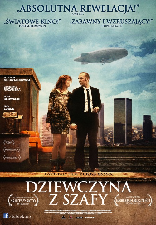 Film "Dziewczyna z szafy" - plakat filmowy