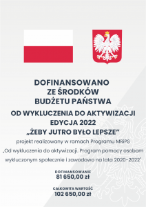 Grafika dekoracyjna.. Znajdują się na niej informacje zawarte w treści powyżej.  