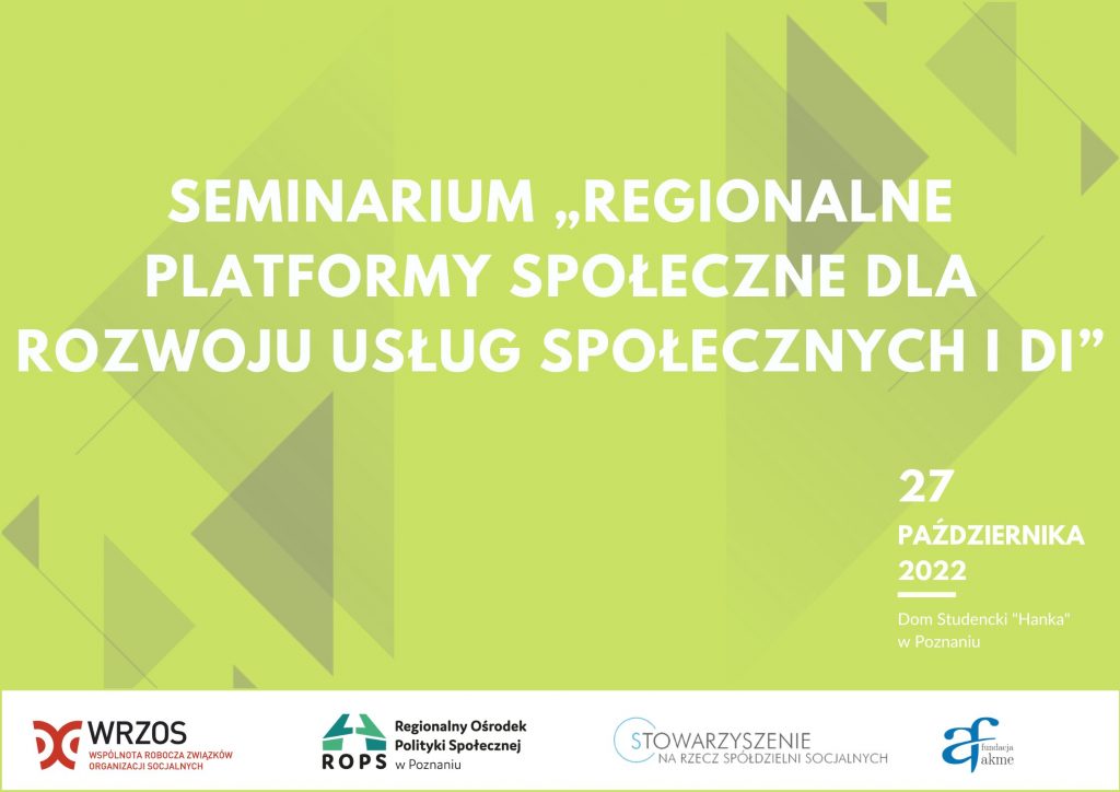 Grafika promująca Seminarium. Znajdują się na niej informacje zawarte w treści poniżej.  