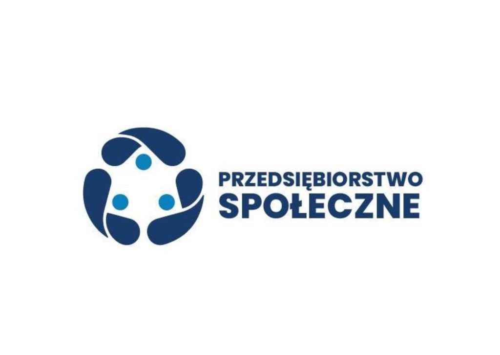 Grafika przedstawia logo przedsiębiorstwa społecznego.